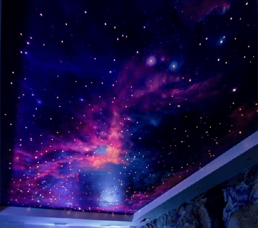 космос на потолке
